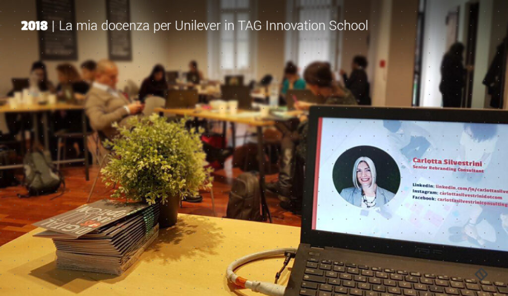 Docenza in Unilever per TAG